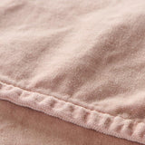 Dusky Pink Velvet Square Cushion