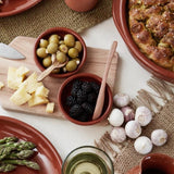 Set of 3 Clay Rustique Tapas Bowls