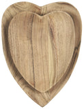 Wooden Heart Bowl