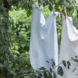 Pale Blue Linen Tea Towel