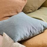 Linen Cushion in Denim Blue