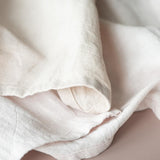 Shell Pink Linen Tea Towel