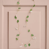 Garland with Green Leaves