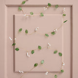 Garland with Green Leaves