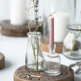 Pharmacy Glass Bottle Candle Holder