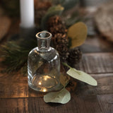 Pharmacy Glass Bottle Candle Holder