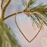 Assorted Shape Glitter Tree Decorations