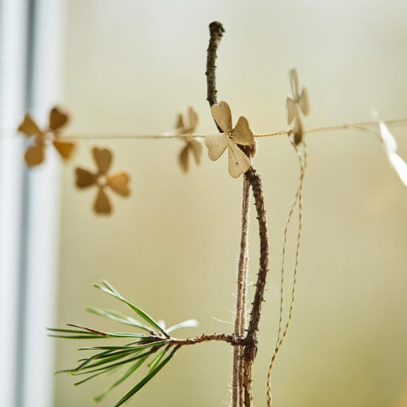 Brass Flower Garland