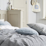 Velvet Cushion Sea Blue