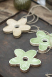 Hanging Wooden Flower Decoration