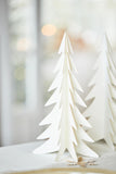 White Paper Standing Trees - Three Sizes