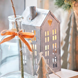 Zinc Tealight House Large