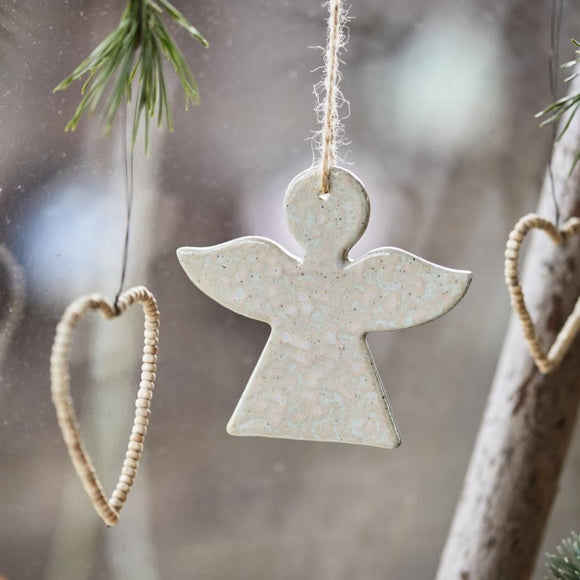 Ceramic Angel Tree Decoration