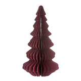 Large Honeycomb Tree in Wine Red
