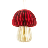 Honeycomb Paper Mushroom Small