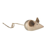 Lying Wooden Mouse