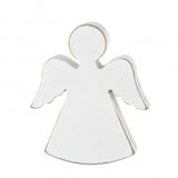 White Wooden Standing Angel