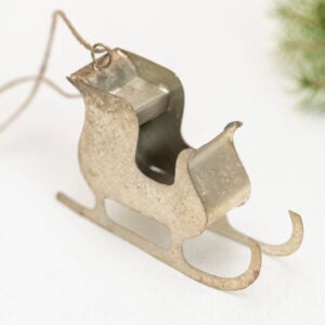 Hanging Sleigh Decoration