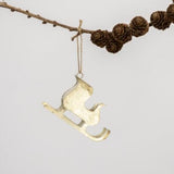 Hanging Sleigh Decoration