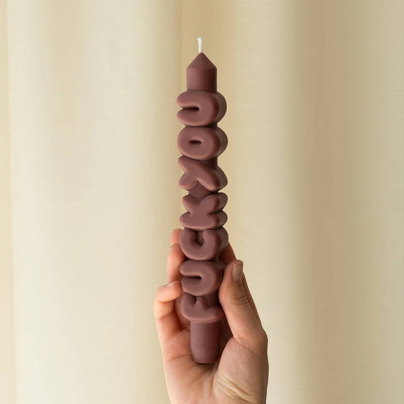 F*CK YOU Candle in Mocha