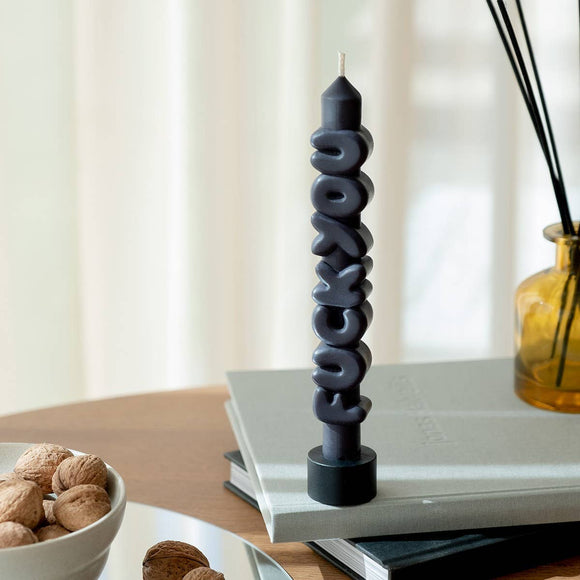 F*CK YOU Candle in Black