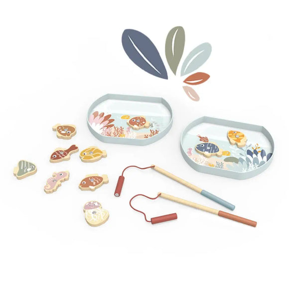 Wooden Magnetic Fishing Game