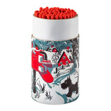Snowy Letterbox Cylinder Matches