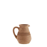 Etched Terracotta Jug