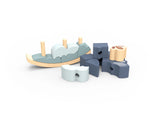 Wooden Whale Rocker Puzzle