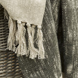 Fern Colour Block Throw