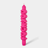 F*CK YOU Candle in Pink