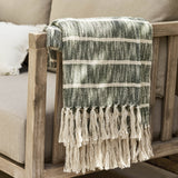 Fern Stripe Throw