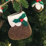 Handmade Felt Stocking Decoration