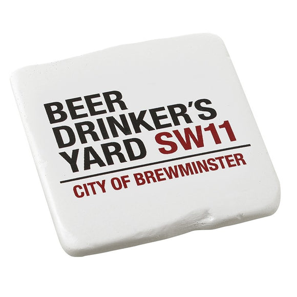 Beer Drinker's Yard Coaster