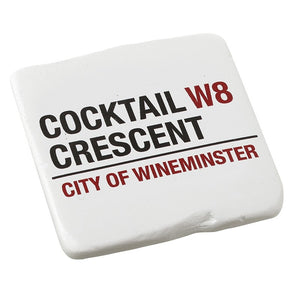 Cocktail Cresent Coaster