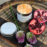 Camperdown Lane Black Pomegranate Candle