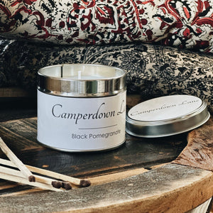 Camperdown Lane Black Pomegranate Candle