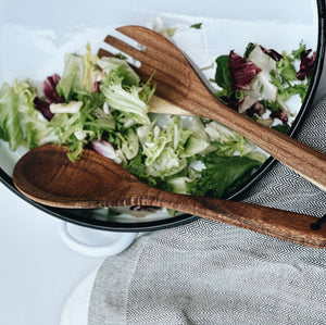 Acacia Wood Salad Set