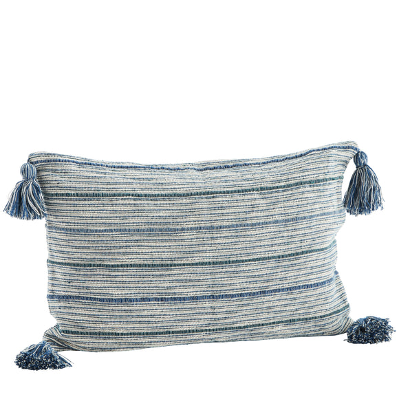 Blue Striped Cushion 40x60