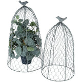 Bird Top Wire Garden Cloche 33cm
