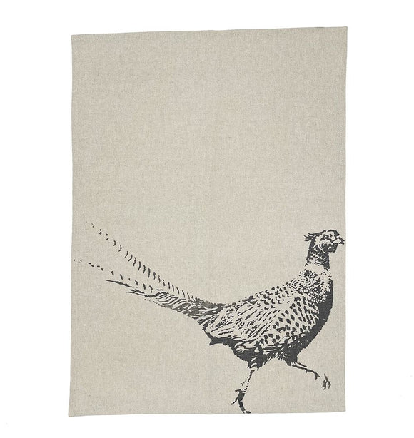 Linen Teatowel - Pheasant