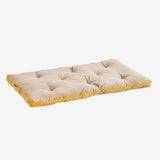 Taupe and Mustard Cotton Mattress