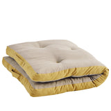 Taupe and Mustard Cotton Mattress