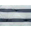 Blue, Grey Folk Striped Cotton Mattress