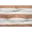 Old Rose & Blue Striped Cotton Mattress