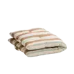 Old Rose & Blue Striped Cotton Mattress