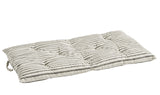 Natural and Grey Stripe Cotton Mattress