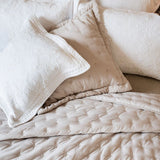 Portofino Beadspread in Oatmeal 250x260cm
