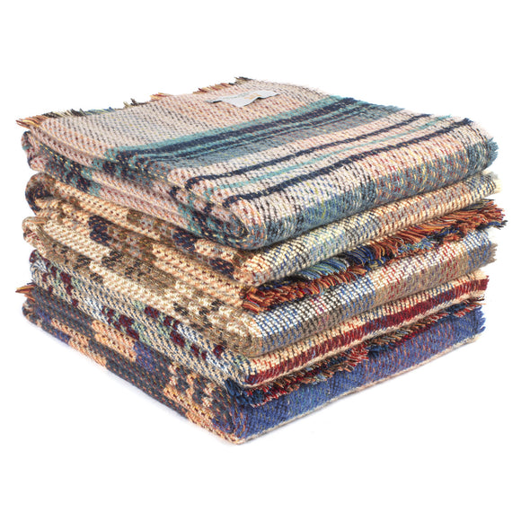 Assorted Recycled Wool Throws