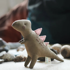 T-Rex Linen Dinosaur Soft Toy